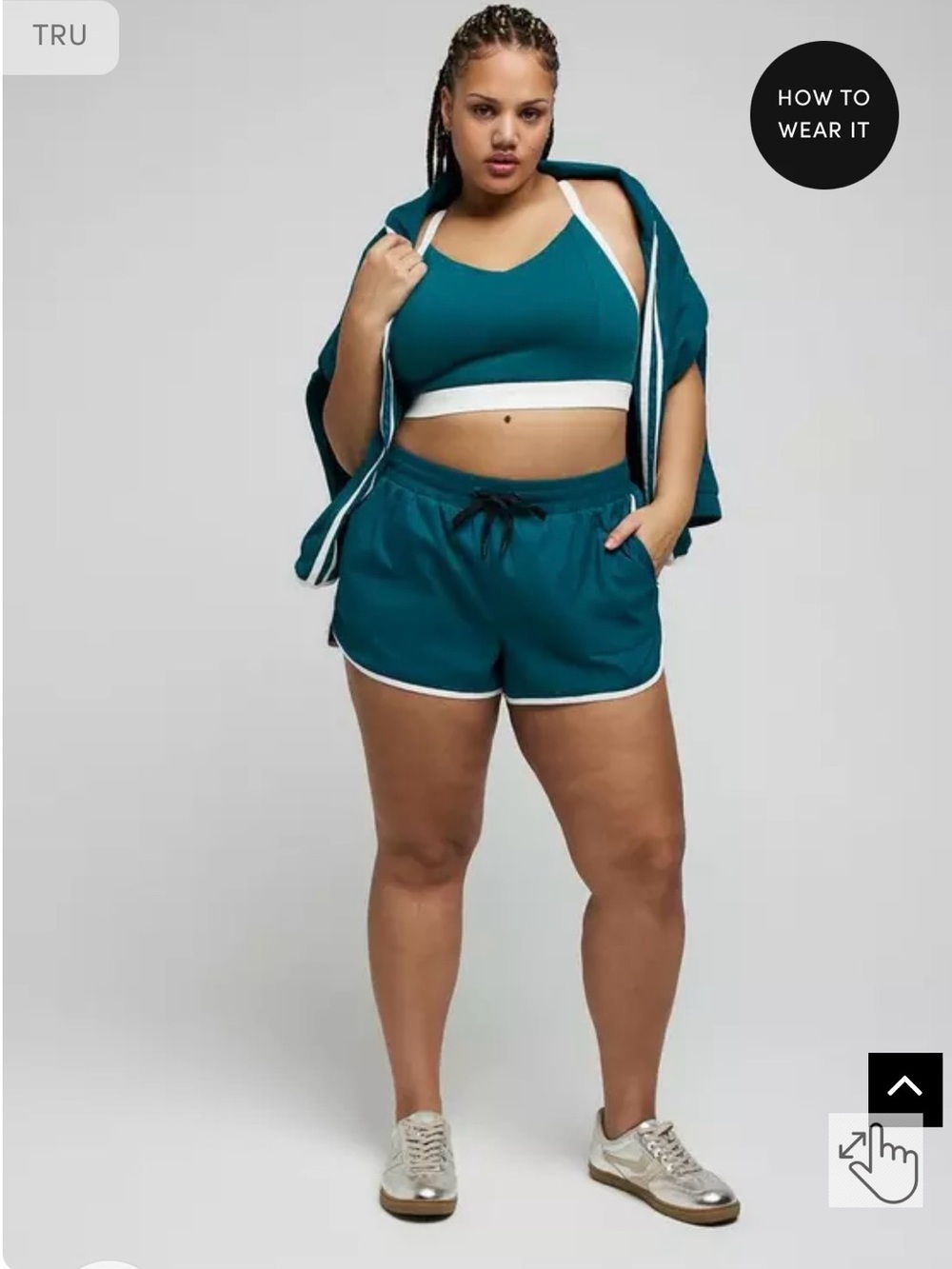 Torrid TRU Active Cool Down Short NWT size 4 4x